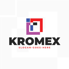 Modern abstract logo design for business branding and corporate identity