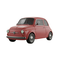 Classic Vintage Compact Car Model