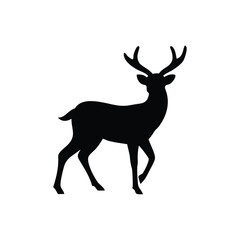 Fototapeta premium deer silhouette vector