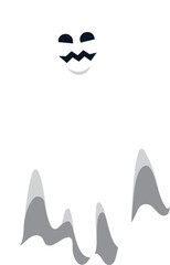 vector illustration of ghost