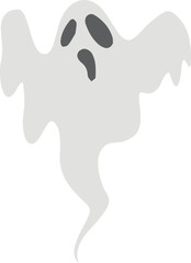 vector illustration of ghost