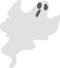 vector illustration of ghost