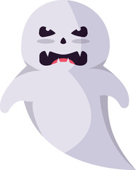 vector illustration of ghost