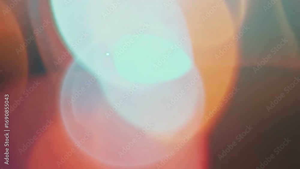 Poster multicolor light lea vibrant and colorful bokeh effect showcasing soft circles of light in various h
