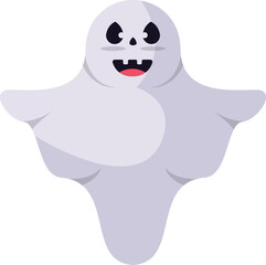 vector illustration of ghost