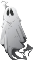 vector illustration of ghost