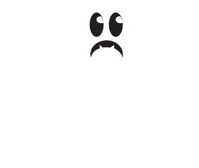 vector illustration of ghost