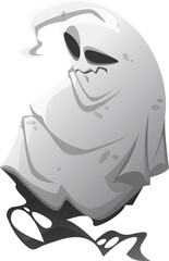 vector illustration of ghost