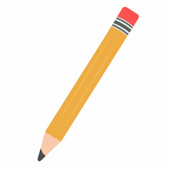 pencil isolated on white background