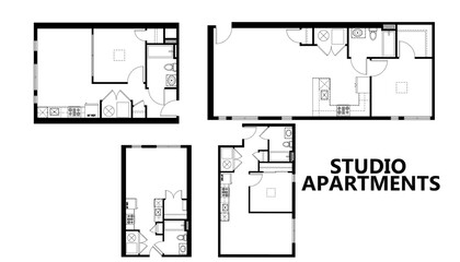 Modern Detailed House Home Floor Plan With Furniture