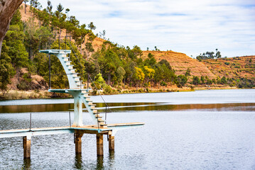 lake in the mountains