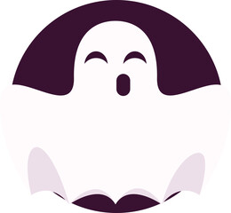 vector illustration of ghost