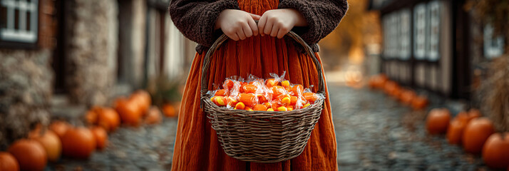 
child asking for candy on the street