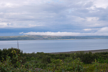 Russia, Murmansk region, Rybachy Peninsula and the Barents Sea. August 2025