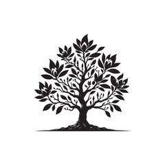 Obraz premium Magnolia tree Vector (2).eps