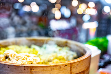 Street food sold at Ao Nang Landmark Night Market, Thailand