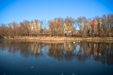 lake in autumn