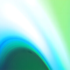 Abstract Blue Green Swirl Gradient Background