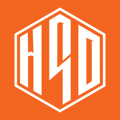 HSO letter design. HSO letter technology logo design. HSO Monogram logo design for an entrepreneur and business.
