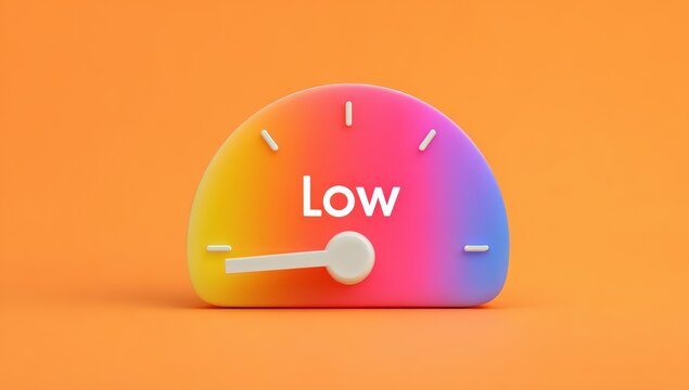 Colorful low-level gauge