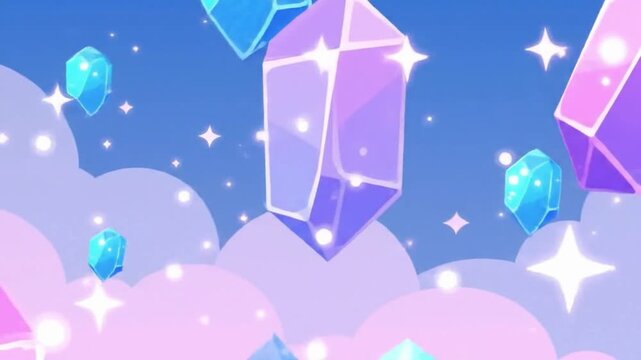 crystal illustration 
