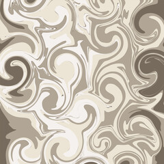 Abstract brown marble swirl pattern with elegant fluid texture, perfect for modern backgrounds, decorative surfaces, and creative design projects.
