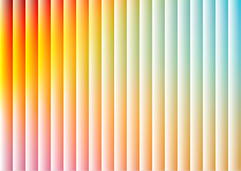 Obraz premium Smooth glass gradient design colorful vertical stripes create a smooth gradient background glossy futuristic surface