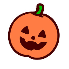 halloween pumpkin head