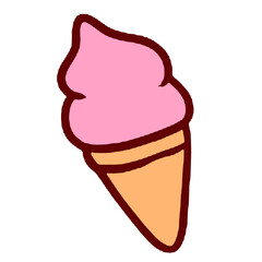 ice cream vector illustration