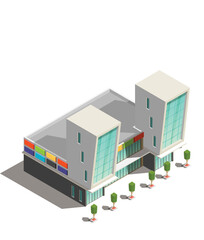 vector illustration of building