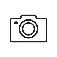 photo camera icon vector