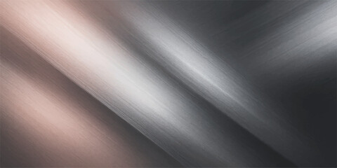 Brushed silver metallic steel texture background with a gray polished surface design