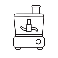 Home Essentials Line Icons Household