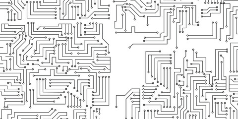 Abstract Technology Background with Copy Space For Text. Vector illustration