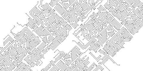 Digital Technology Concept Background. Vector illustration