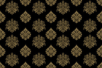 seamless damask pattern