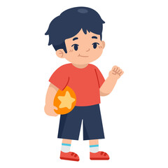 World Children Day Character Illustration