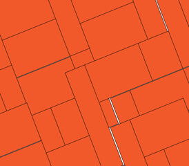 red tiles background