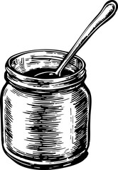 Delicious homemade jam making a culinary adventure in the kitchen creative process cozy environment close-up view art of preserving