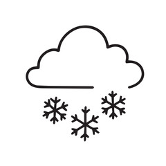 Weather Climate Line Icons Forecast 