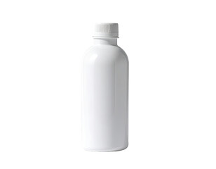 White plastic bottle with cap (1)
