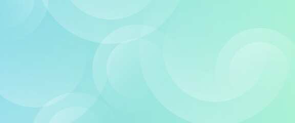 Minimalist banner background. abstract green and blue background. Green and blue gradations.Circle geometric background. eps 10