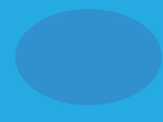 Blue Circle on Light Blue Background | Minimalist Solid Color Design Element for Graphic Design and Decoration