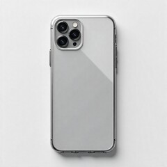 Smartphone Case Mockup Transparent Background