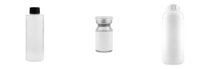 Tube Mockup Set Featuring White Cosmetic Tubes in Multiple Sizes for Skincare Branding