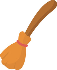 Witch Broom Flying Illustration Fantasy