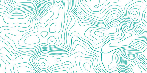 Retro topography map. White geographic contour map. Abstract outline grid.