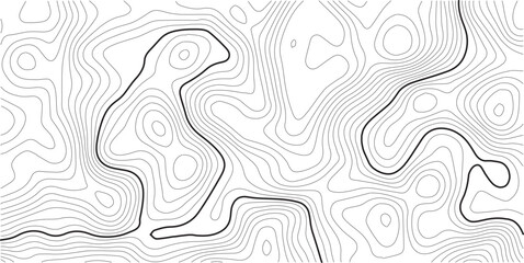 Vector white background, subtle pattern. topographic map background concept