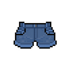 Fototapeta premium jean girl pant pixel art