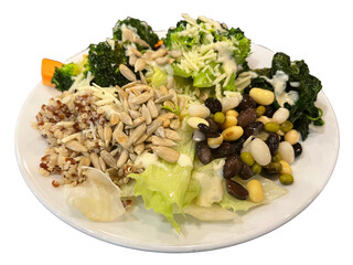 Fresh steamed broccoli served on white plate, showcasing healthy vegan meal, rich in vitamins, fiber, and antioxidants, perfect for clean eating, diet food, and nutritious vegetarian cuisine